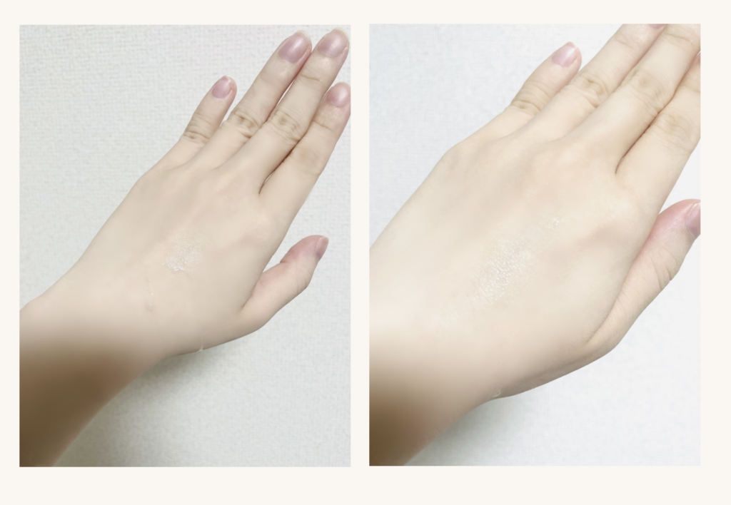 キュレル ディープモイスチャースプレー テクスチャー