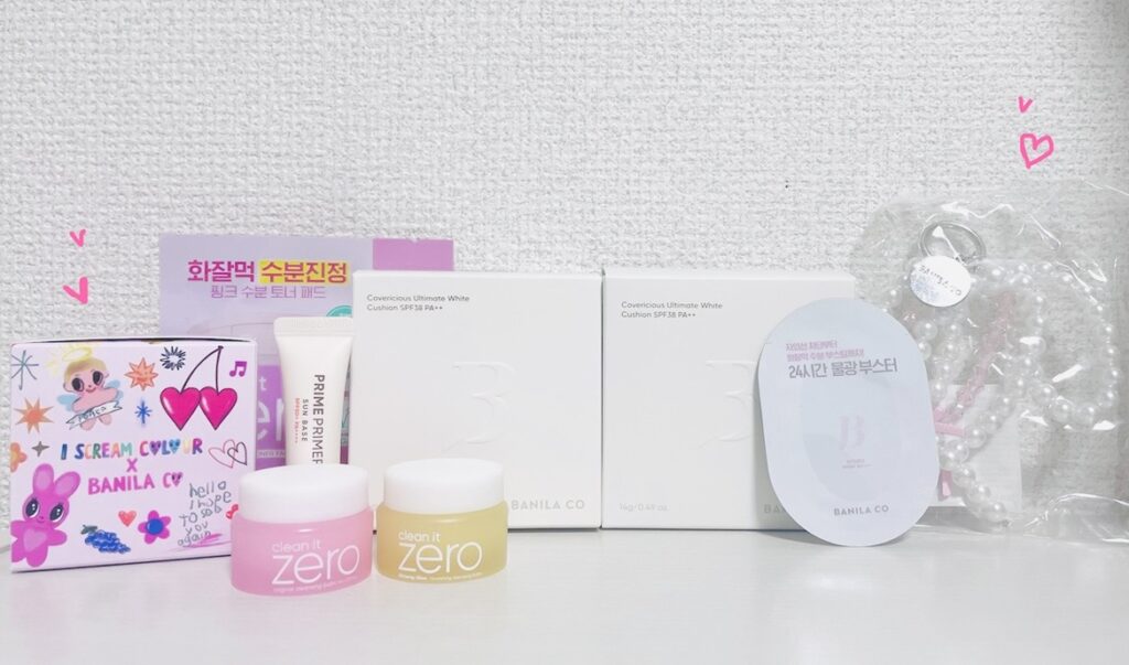 BANILA COホワイトクッション
メガ割おまけ